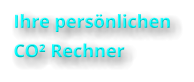 Ihre persönlichen CO² Rechner